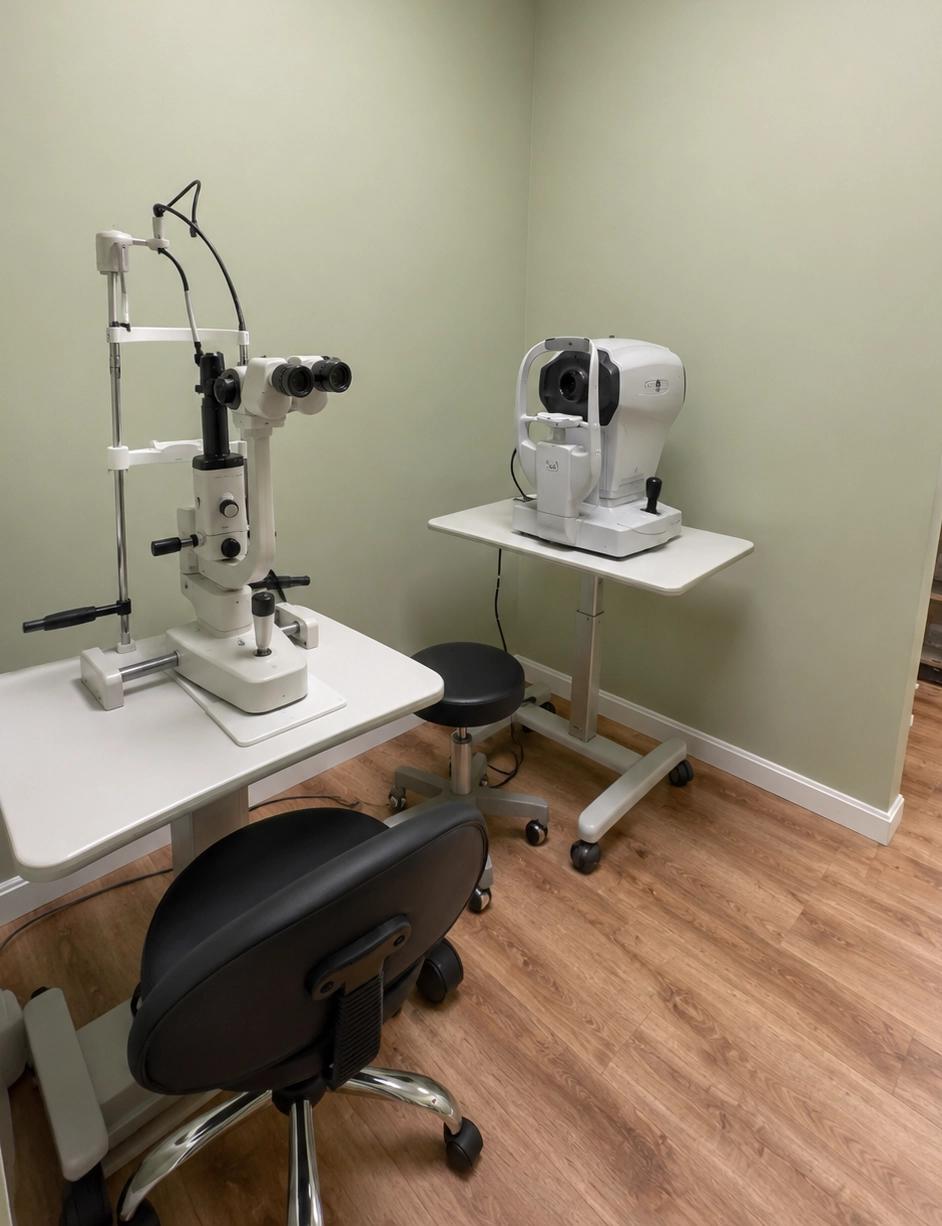 Contact lens fitting equipment